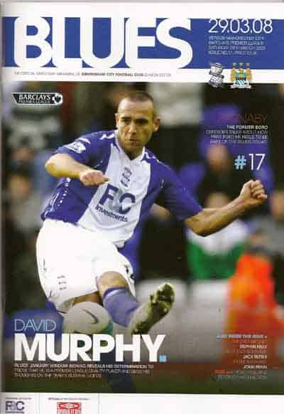 Birmingham City FC v Manchester City FC